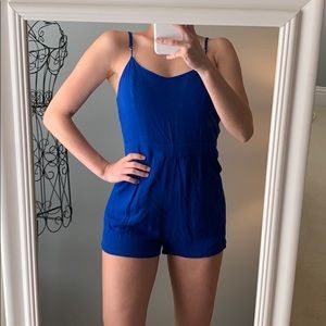 Blue Summer Romper